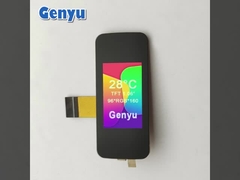 1.06인치 TFT LCD 화면 용량 터치 G+F 96*160 점 ST7735 SPI 15핀 FPC
