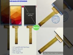 3.97인치 TFT LCD 패널 IPS 480x800 해상도 WVGA MIPI 24핀 FPC 0.5mm 피치