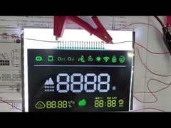 고 콘트라스트 VA LCD 디스플레이 블랙 스크린 네거티브 화이트 세그먼트 3.6V 40PIN