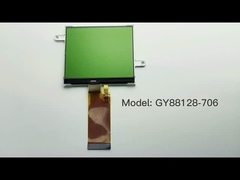 녹색 백라이트 COG LCD 디스플레이 반사 STN 세그먼트 + 그래픽 24pin FPC