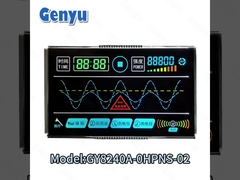 컬러 세그먼트 백색 백등 VA LCD 디스플레이 40 PIN 의료 기기