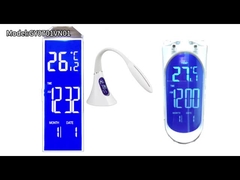 사용자 지정 LCD 화면 HTN 세그먼트 블루 제브라 백색 백라이트 책상 램프