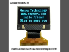 매트릭스 타입 0.96 인치 OLED 화면 128x64 픽셀 SSD1306 30pin 솔더링 FPC