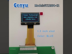 블루 컬러 1.3인치 OLED 디스플레이 128x64 픽셀 SH1106 30PIN 장 FPC ZIF 타입