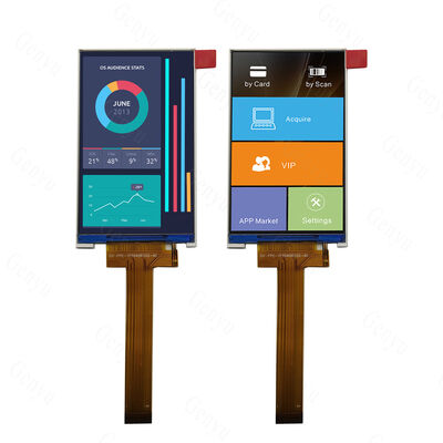 Genyu 3.97인치 480x800 해상도 IPS TFT LCD 디스플레이 (MIPI 인터페이스 및 GC9503 드라이브 IC 포함)