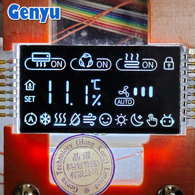 좋은 가격 2.2 인치 VA LCD 디스플레이 7 세그먼트 백자리 PIN 연결 온라인으로
