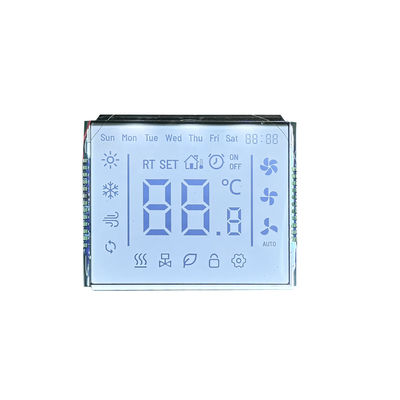 좋은 가격 맞춤형 TN LCD 세그먼트 스크린 송신 백색 백라이트 4.5V 24PIN 온라인으로