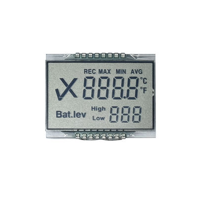 좋은 가격 TN 양성 반사 모노크롬 블랙 지수 커스텀 세그먼트 LCD 디스플레이 온라인으로
