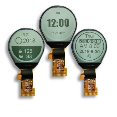 좋은 가격 1.3inch GY128128-23 Round LCD Module 4-Spi FSTN Custom Monochrome Dot Matrix Clock COG LCD Screen 128x128 Circle Display 온라인으로