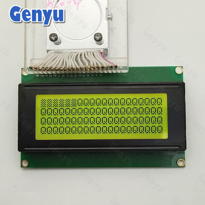 좋은 가격 STN 노란색 녹색 단색 LCD 디스플레이 모듈 화면 20x4 문자 LCM 16pin 온라인으로