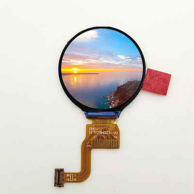 좋은 가격 1.28 인치 둥근 TFT LCD 디스플레이 원형 LCD 화면 240x240 GC9A01 24PIN FPC SPI 인터페이스 온라인으로