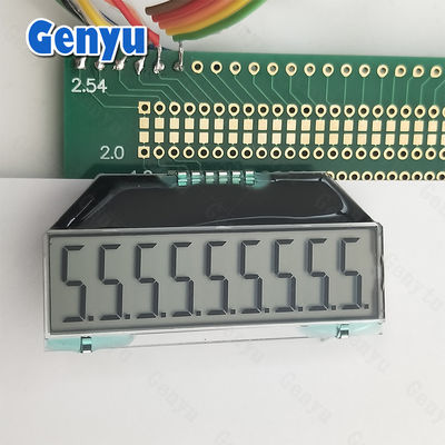 사용자 정의 LCD 디스플레이 TN 세그먼트 된 COG PIN 백라이트없이 물 계측기