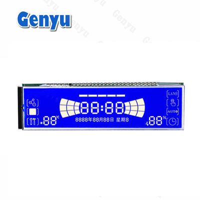 사용자 정의 디자인 LCD 디스플레이 화면 STN 세그먼트 블루 30PIN 청소 기계