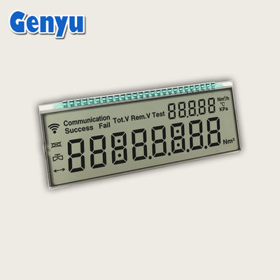 HTN 커스텀 세그먼트 LCD 디스플레이 6 O'Clcok 3.3V 26PIN 가스 미터