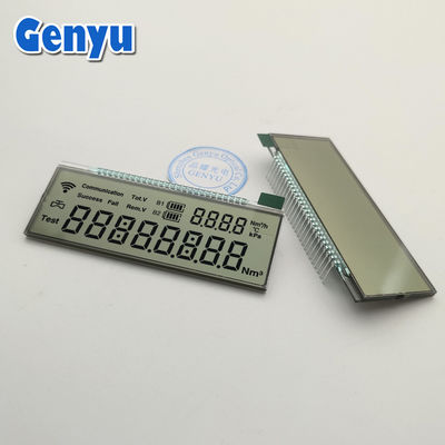 좋은 가격 사용자 정의 크기의 LCD 디스플레이 가스 미터 HTN 긍정적 반사 LCD 화면 78x30mm 온라인으로