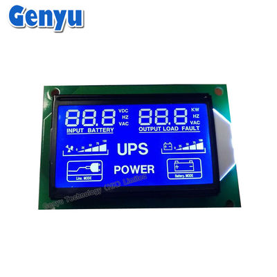 HT1621 7 세그먼트 LCD 디스플레이 UPS LCD 디스플레이 HTN 블루 화이트 LED 백라이트
