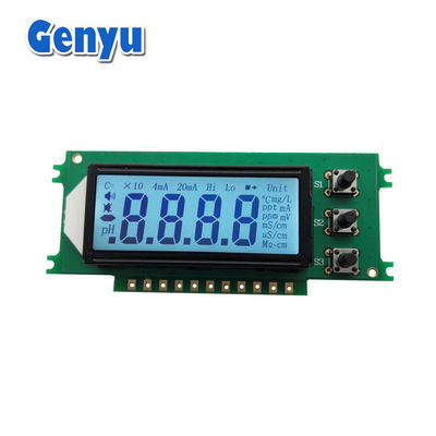 HT1621 4자리 7개 세그먼트 LCD 디스플레이 FSTN 화면 흰색 백라이트