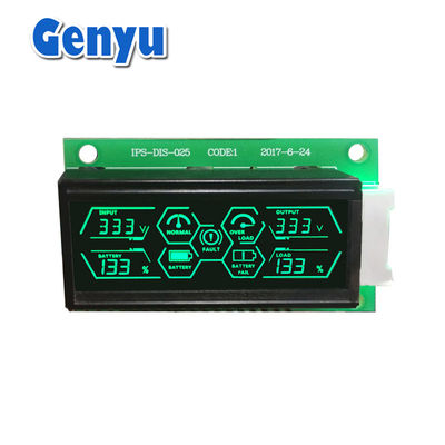 블랙 네거티브 송신 VA LCD 디스플레이 HT1621 드라이버 RGB LED 백라라이트