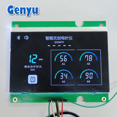 좋은 가격 4.8V VA LCD 모듈 LCM 전기 침술 장치에 대한 검은 색 색 세그먼트 온라인으로