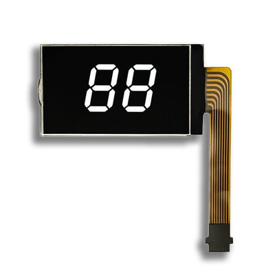 좋은 가격 검은색 VA형 LCD 디스플레이 패널 2자리 LCD 디스플레이 8PIN FPC 연결 5V 공급 온라인으로