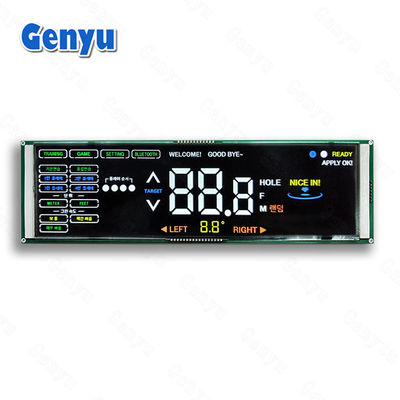 좋은 가격 블랙 VA LCD 디스플레이 7 세그먼트 5V LCD 스크린 골프 장비 온라인으로