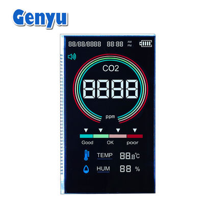 좋은 가격 VA 타입 5V LCD 화면 검은색 4자리 7개 세그먼트 디스플레이 37PIN 온라인으로