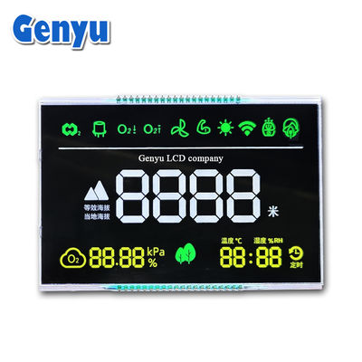좋은 가격 고 콘트라스트 VA LCD 디스플레이 블랙 스크린 네거티브 화이트 세그먼트 3.6V 40PIN 온라인으로