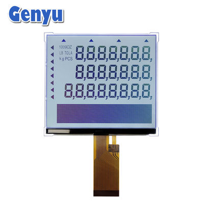 세그먼트 COG LCD 모듈 FSTN 24pin FPC 5.5 인치 전자 스케일용 LCD 디스플레이
