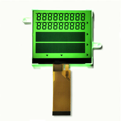 녹색 백라이트 COG LCD 디스플레이 반사 STN 세그먼트 + 그래픽 24pin FPC