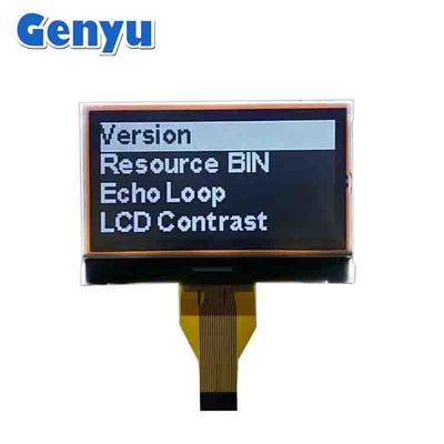 좋은 가격 DFSTN 2.4 인치 LCD 디스플레이 128x64 18pin FPC SPI COG LCD 휴대용 장치 온라인으로