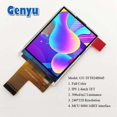 좋은 가격 2.4인치 TFT LCD 모듈 24PIN FPC 240x320 IPS 자유 각 ST7789 16비트 MCU 온라인으로