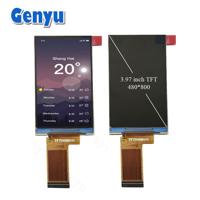 좋은 가격 3.97 인치 TFT LCD 패널 자유 각 480x800 픽셀 GC9503 40PIN FPC RGB 인터페이스 온라인으로