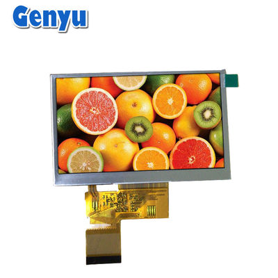 좋은 가격 TN 4.3인치 TFT LCD 패널 6시 480x272 점 ST7282 40PIN RGB 인터페이스 온라인으로