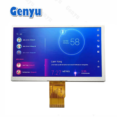 좋은 가격 LED 백글라이트 7인치 TFT 디스플레이 TN TFT LCD 화면 800×480 픽셀 온라인으로