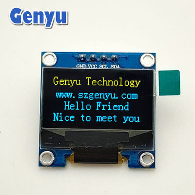 좋은 가격 SSD1306 0.96' OLED 디스플레이 모듈 Y&B 128x64 점 4PIN I2C 인터페이스 온라인으로