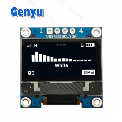 좋은 가격 0.96인치 OLED 화면 모듈 화이트 128*64 픽셀 SSD1306 I2C 인터페이스 온라인으로