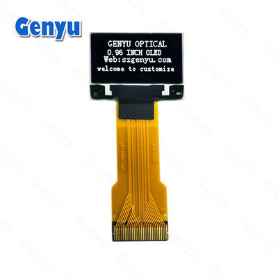 0.96인치 OLED 모듈 화이트 128*64 픽셀 30핀 FPC 장소켓 타입
