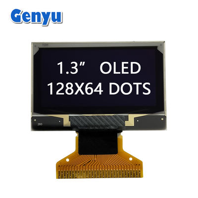 좋은 가격 높은 콘트라스트 1.3 인치 OLED 디스플레이 128x64 점 SH1106 30PIN 솔더링 FPC 온라인으로