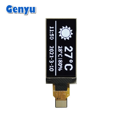 에너지 효율성 1.3인치 OLED 디스플레이 화이트 폰트 128x64 점 SSD1312