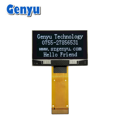 고 콘트라스트 1.54' OLED 화면 화이트 컬러 128x64 해상도 SPD0301 24pin FPC
