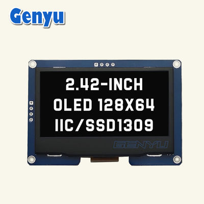 좋은 가격 모노크롬 2.42인치 OLED 디스플레이 128x64 해상도 SSD1309 I2C 인터페이스 온라인으로