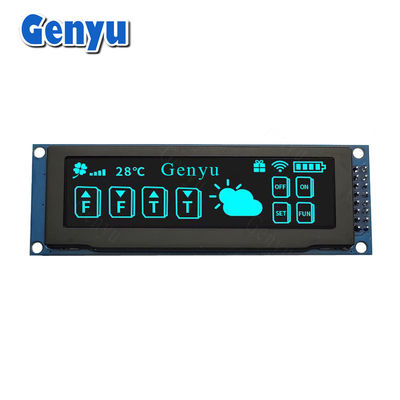 3.12 인치 블루 컬러 256x64 OLED 디스플레이 SSD1322 OLED 디스플레이 SPI 인터페이스