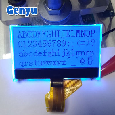 좋은 가격 2.7인치 128x64 그래픽 LCD 디스플레이 FSTN COG 블루 백라이트 3.3V 26PIN FPC 온라인으로