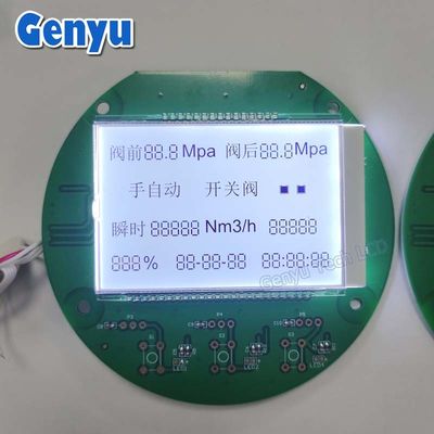 좋은 가격 FSTN 세그먼트 LCD 디스플레이 모듈 맞춤형 PCB 보드 화면 온라인으로
