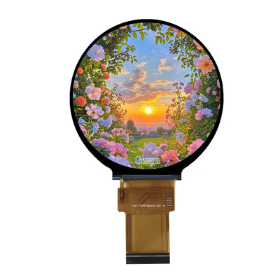 좋은 가격 2.76인치 IPS TFT LCD 원형 디스플레이 480x480 해상도 온라인으로