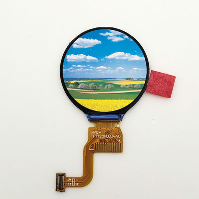 좋은 가격 4SPI Interface 1.3 inch Tft Lcd 240X240Dots Ips Gc9A01 14Pin Zip Fpc Round Lcd Display For Smart Watches Round Display 온라인으로