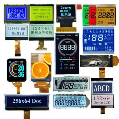 좋은 가격 Oem Odm Monochrome 128x64 Graphic Cog Custom HTN STN Fstn Segment black Va Segment OLED IPS Color TFT Touch LCD Display Lcd 온라인으로