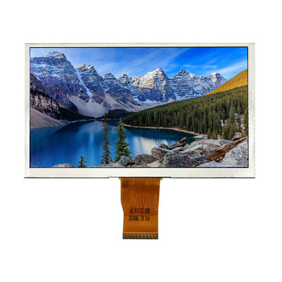 좋은 가격 7인치 1024x600 픽셀 IPS TFT LCD 디스플레이 모듈 (RGB 인터페이스 및 50핀) 온라인으로