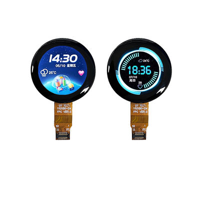 좋은 가격 0.71인치 160x160 원형 TFT LCD 디스플레이 (GC9D01 드라이버 IC 및 RGB LED 백라이트 포함) 온라인으로